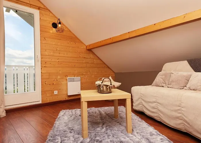 Superbe Vue Sur Le 샬레 *